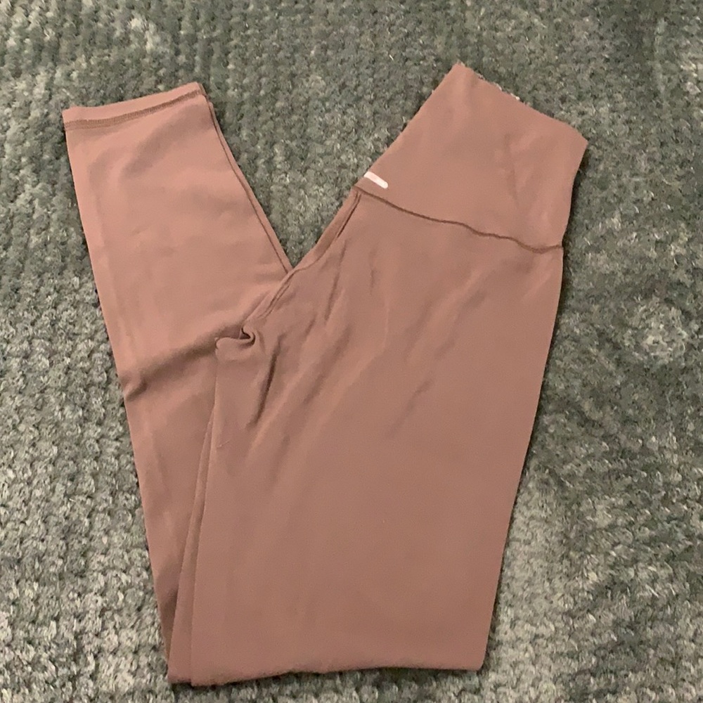 Brown aerie high rise legging